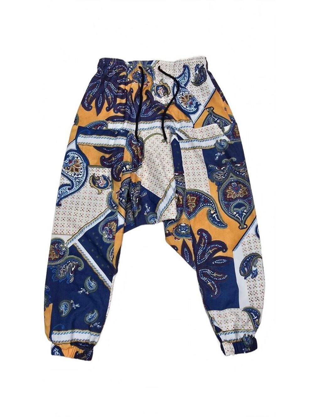Manfinity Medium Size Bohemian Style Patterned Harem Pants